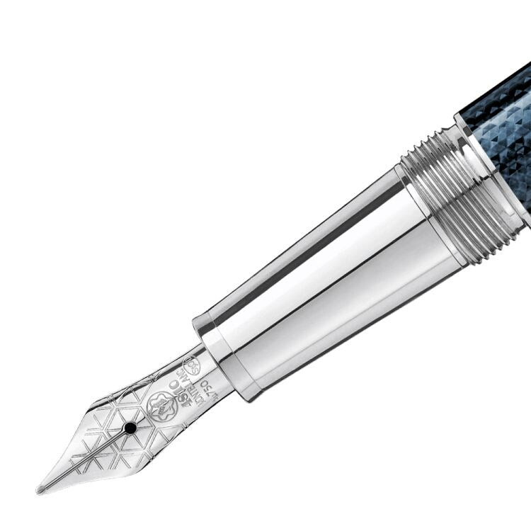 Stylo plumeMontblancStylo plume Montblanc Meisterstück Solitaire Doué Blue Hour Classique