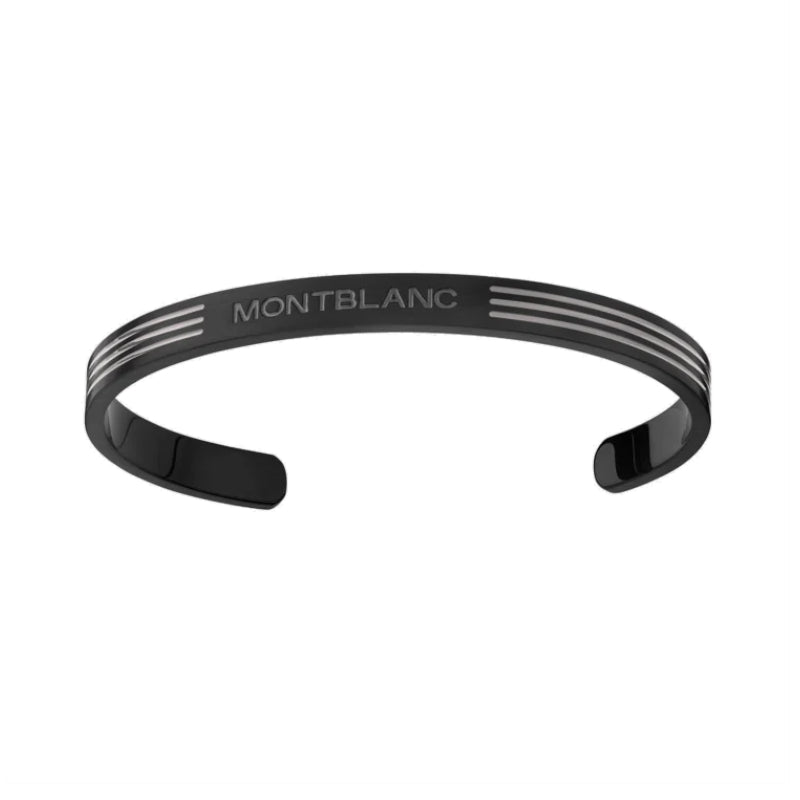 Bracelet hommeMontblancJonc Montblanc StarWalker en acier et laque