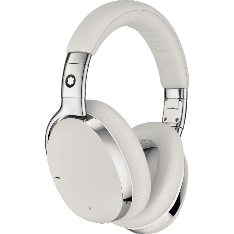 Casque audio sans filMontblancCasque de voyage connecté Montblanc MB 01 blanc