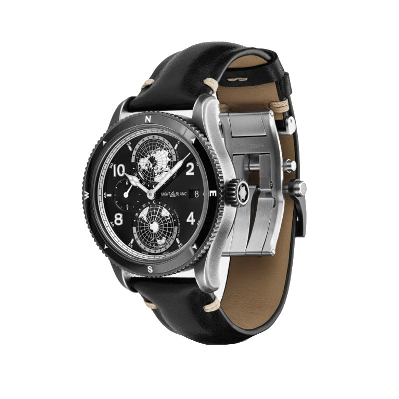 MontreMontblancMontblanc 1858 Geosphere Ultra Black Limited Edition - 858 pièces