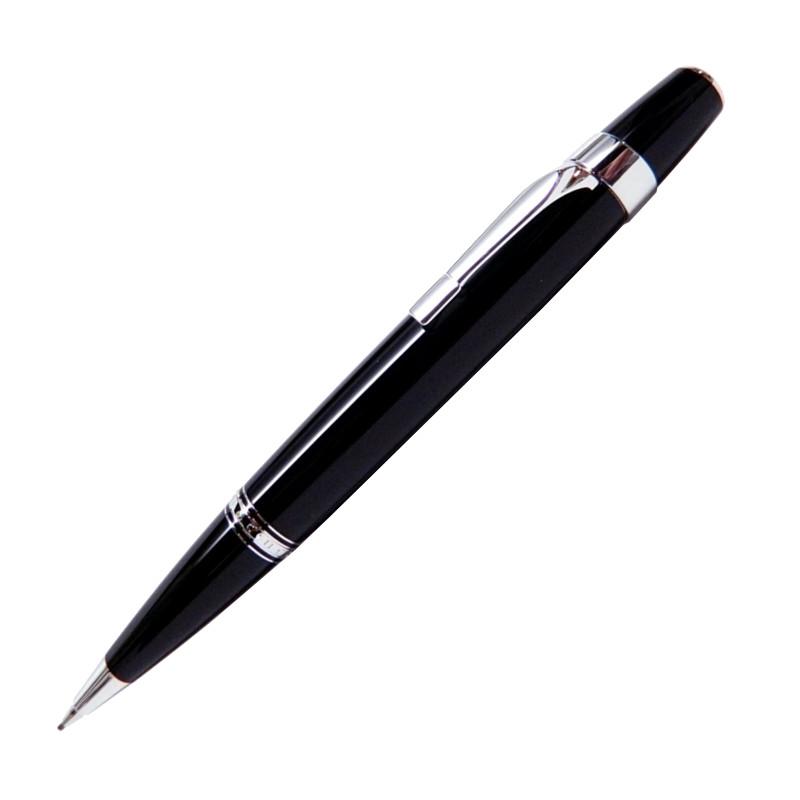 PortemineMontblancPortemine Montblanc Boheme No Stone 0,9 mm, noir avec garniture en platine