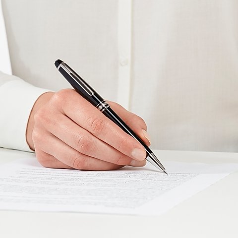 PortemineMontblancPortemine Montblanc Meisterstück Classique platiné, 0,5 mm