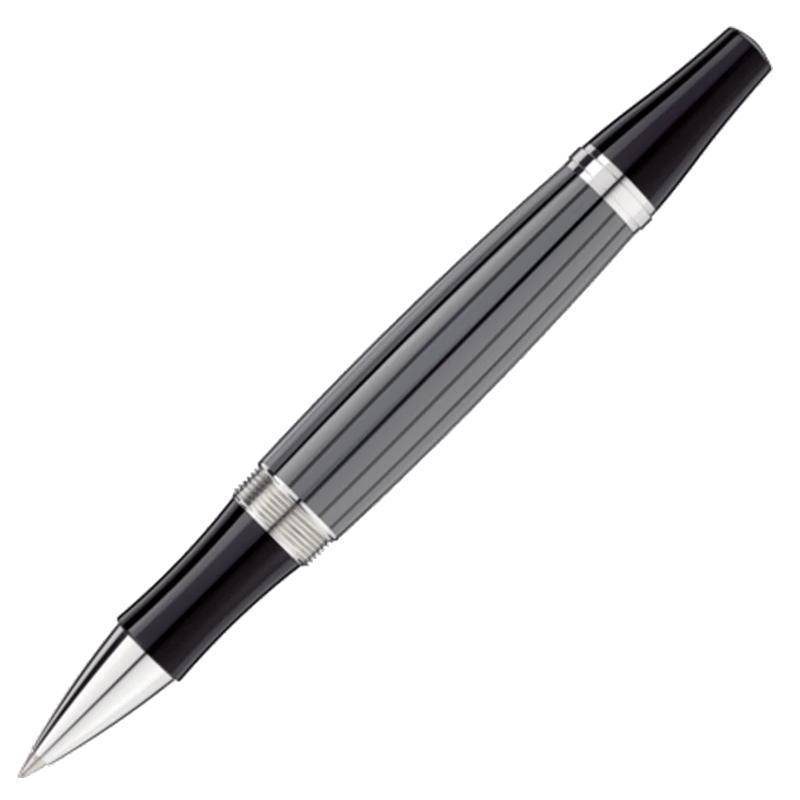 RollerballMontblancRollerball Montblanc Edition Honore De Balzac Black Resin