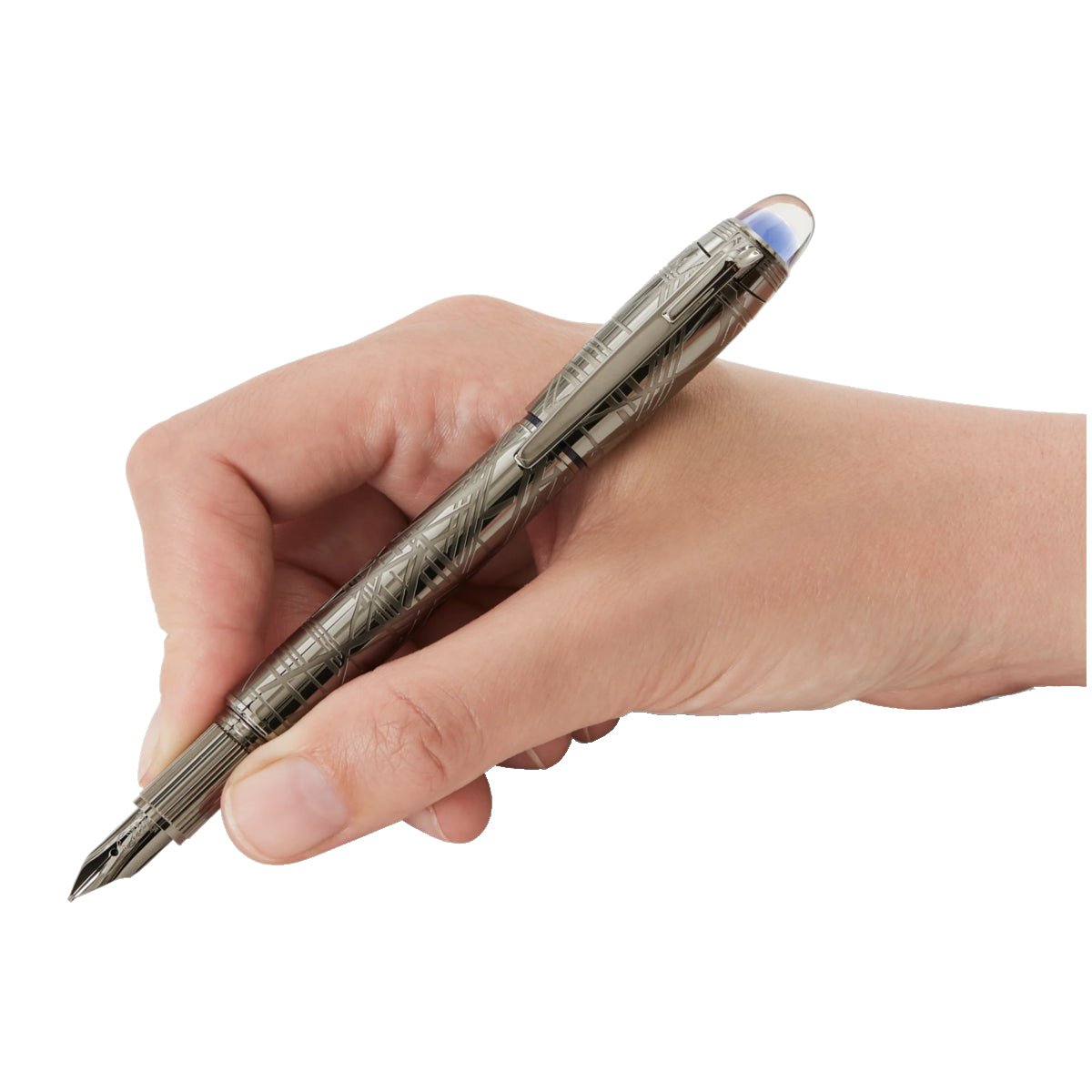 Stylo plumeMontblancStylo plume Montblanc StarWalker SpaceBlue Métal (F)